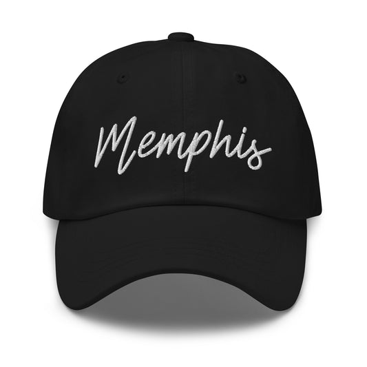 Memphis Retro Script Dad Hat
