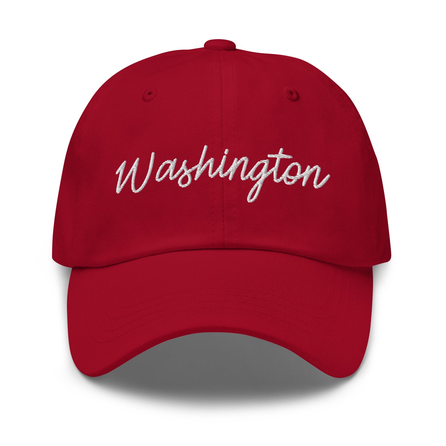 Washington Retro Script Dad Hat