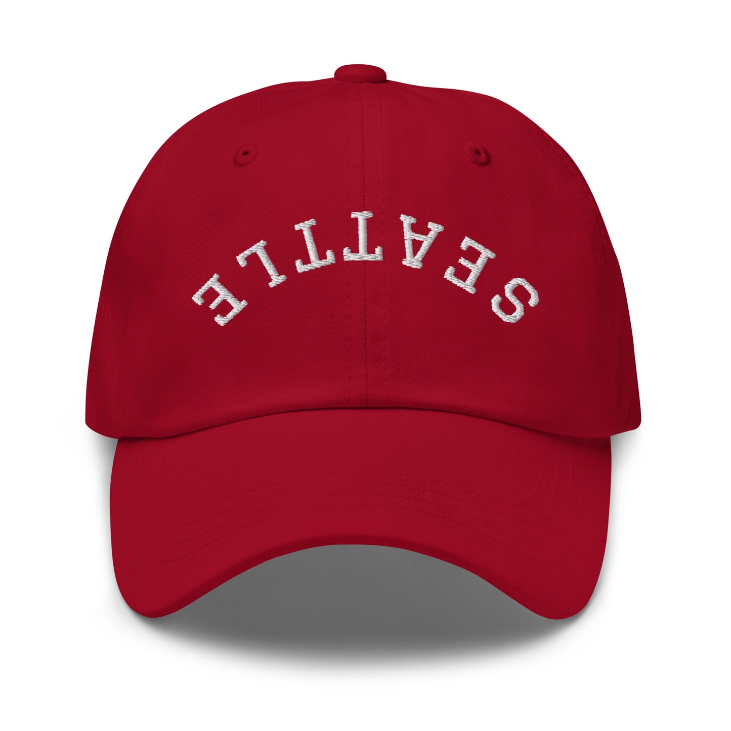 Seattle Upside Down Arch Dad Hat