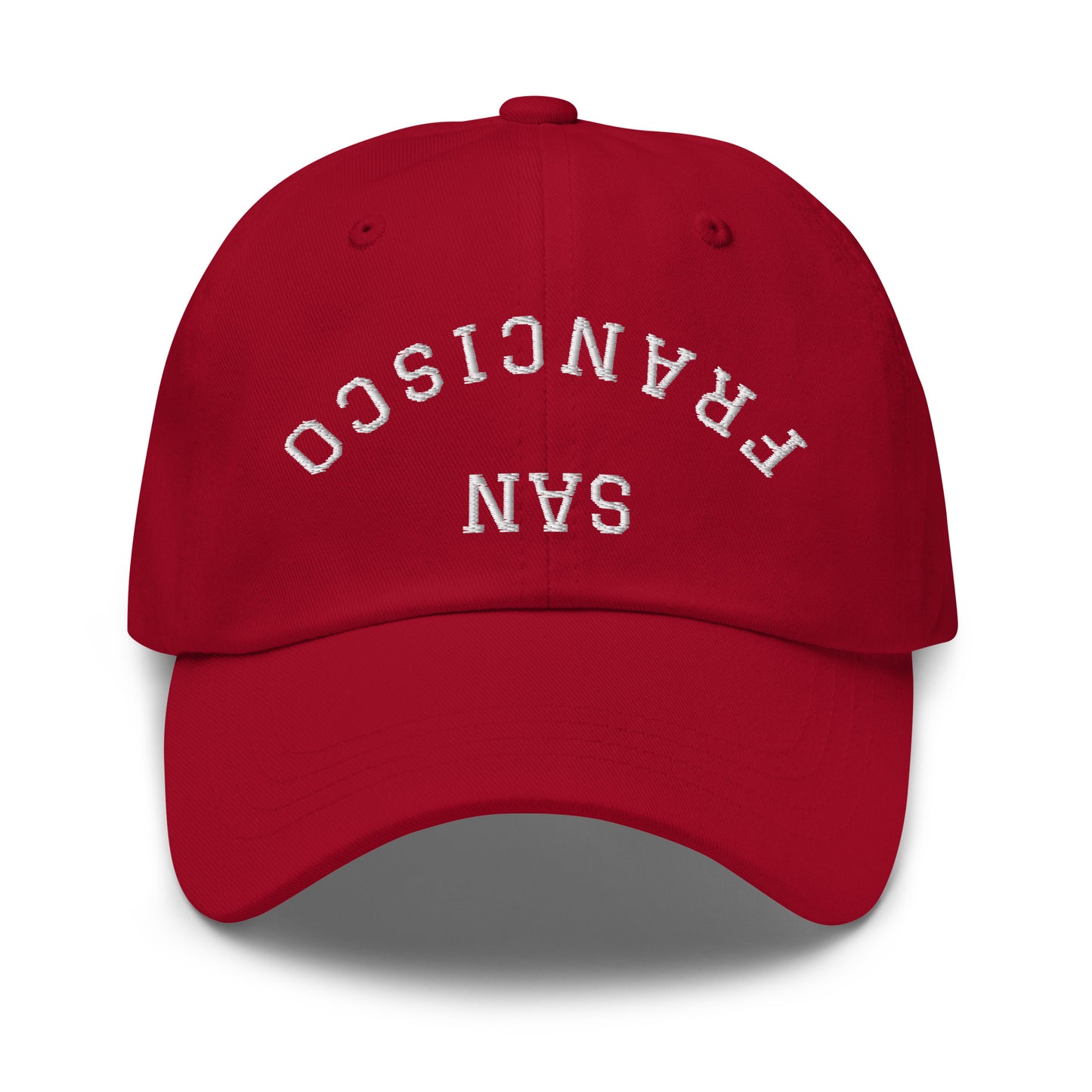 San Francisco Upside Down Arch Dad Hat