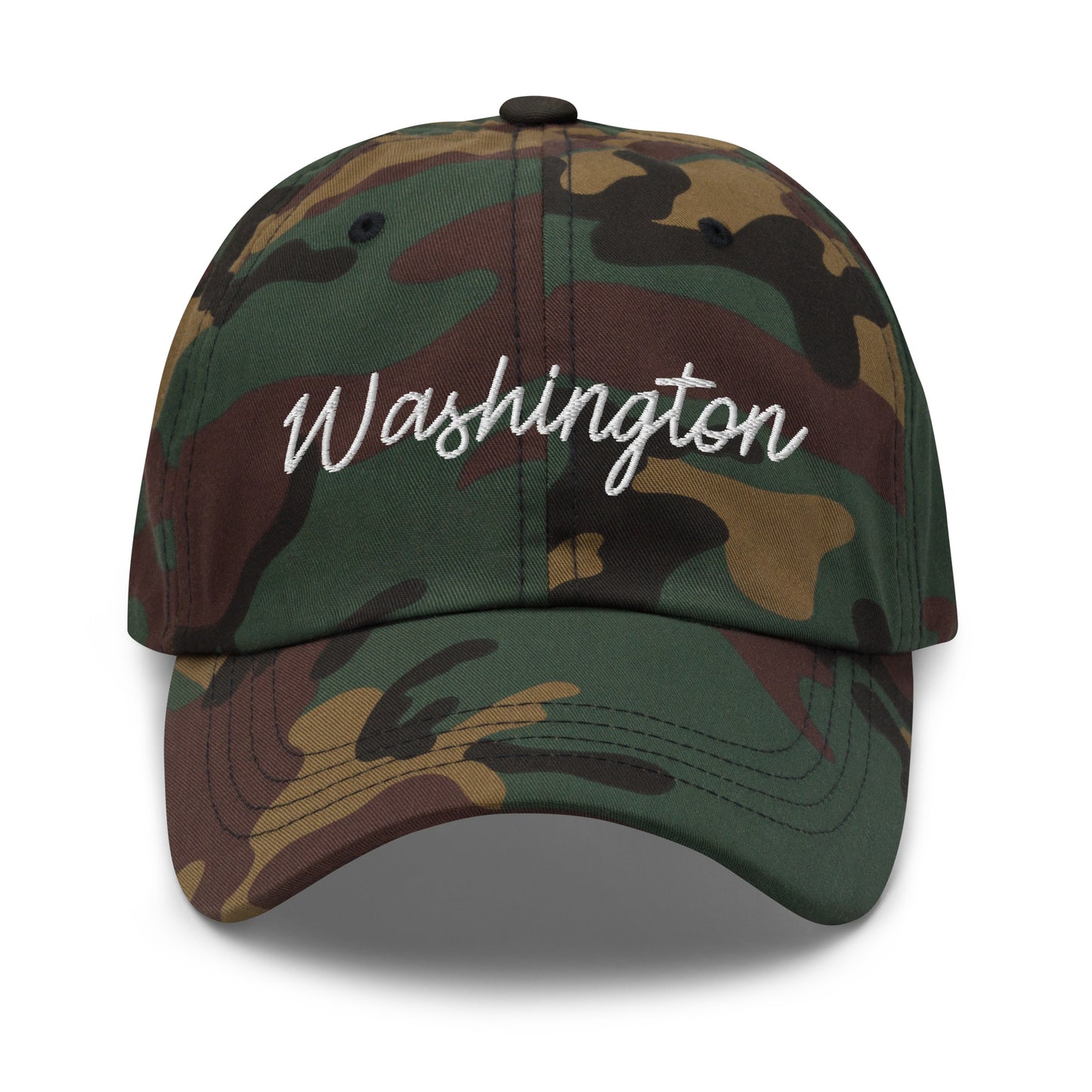 Washington Retro Script Dad Hat