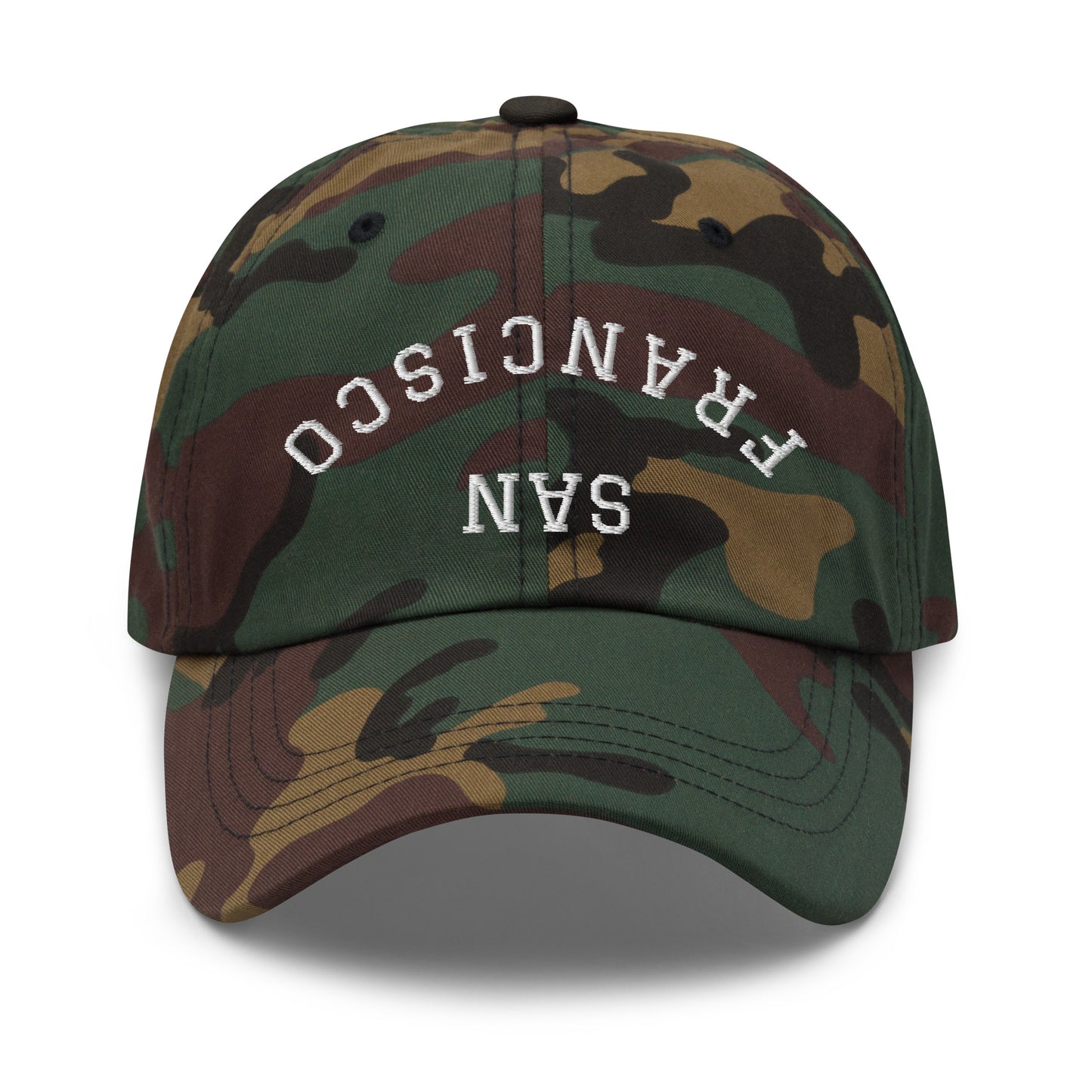 San Francisco Upside Down Arch Dad Hat
