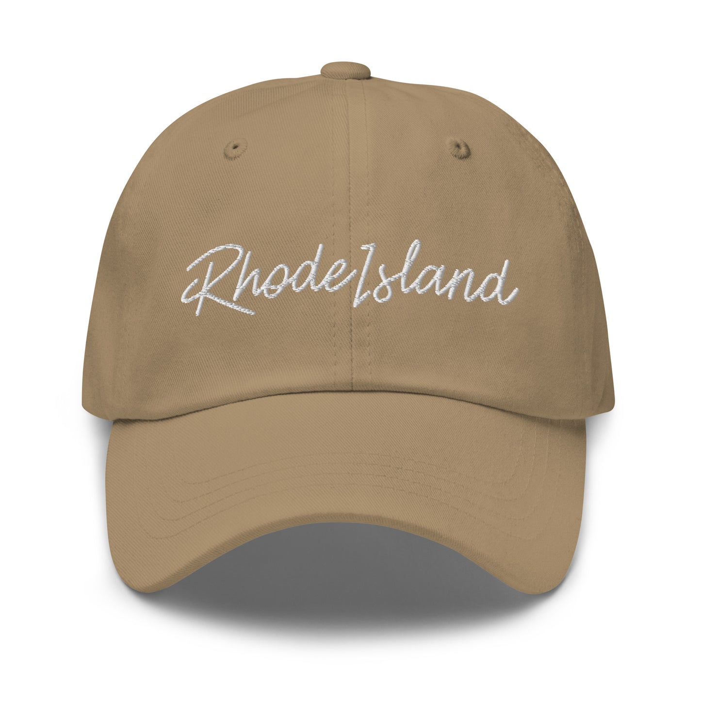 Rhode Island Retro Script Dad Hat