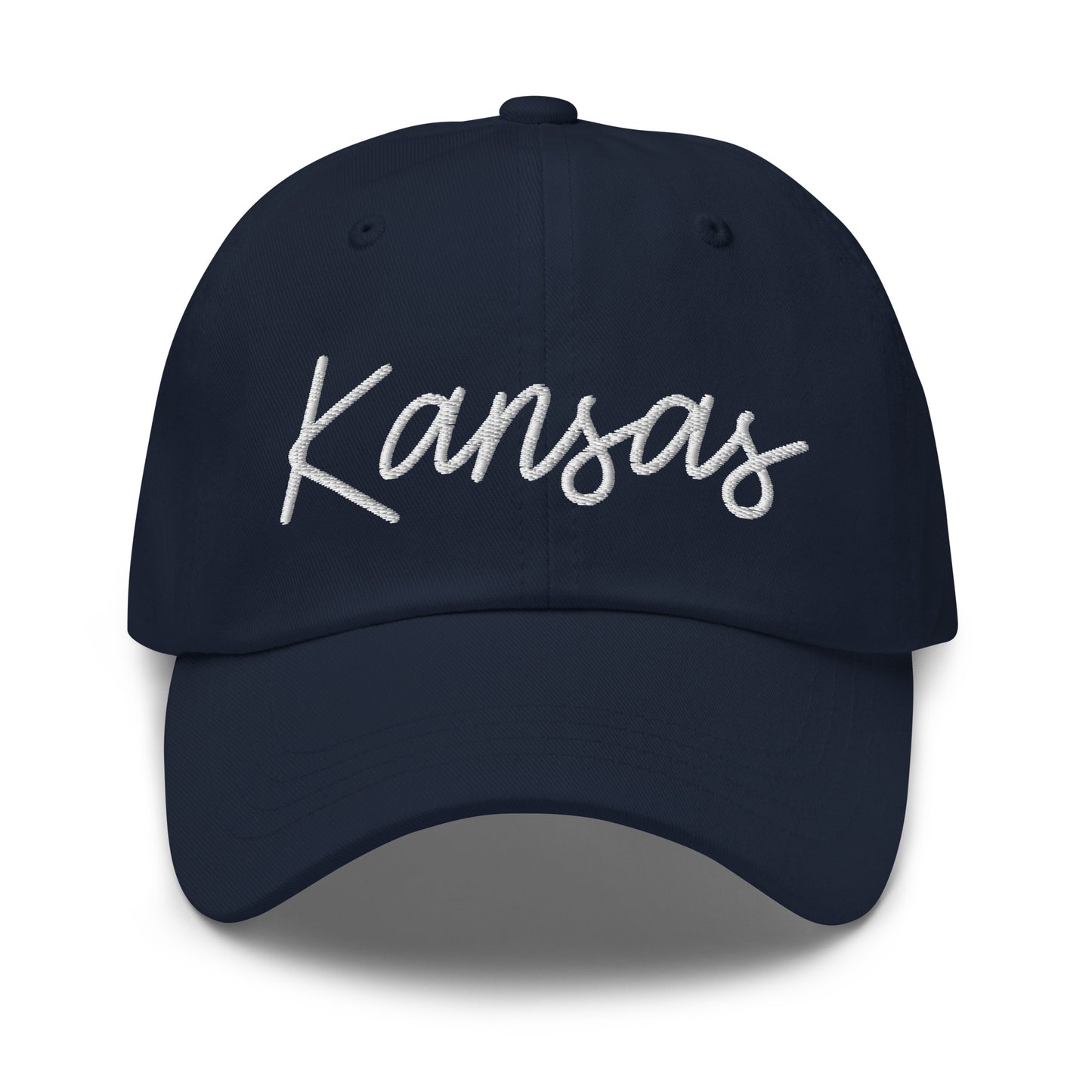 Kansas Retro Script Dad Hat