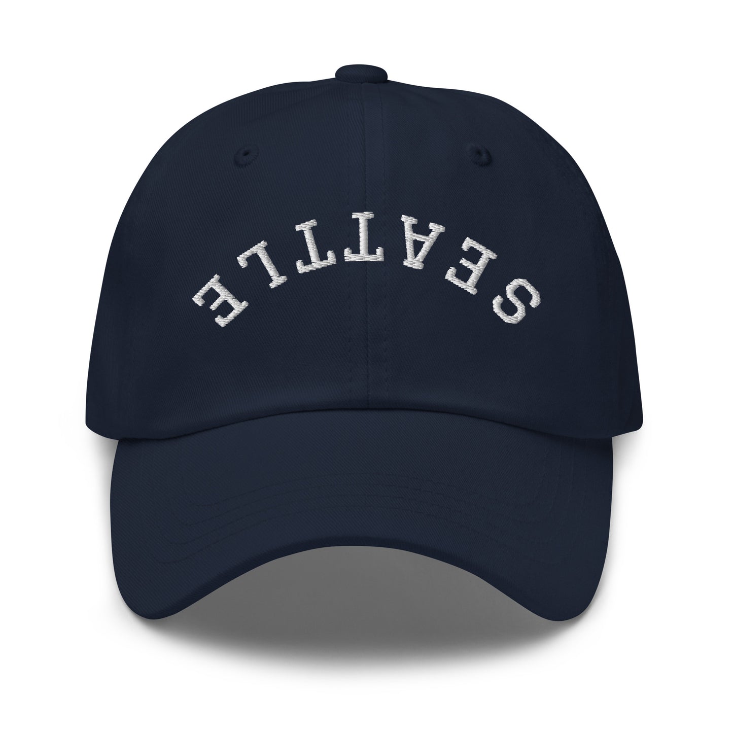 Seattle Upside Down Arch Dad Hat