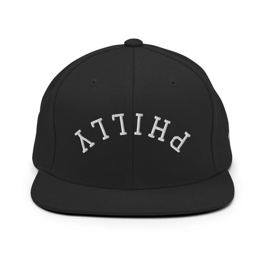 Philly Upside Down Arch 6 Panel Snapback Hat