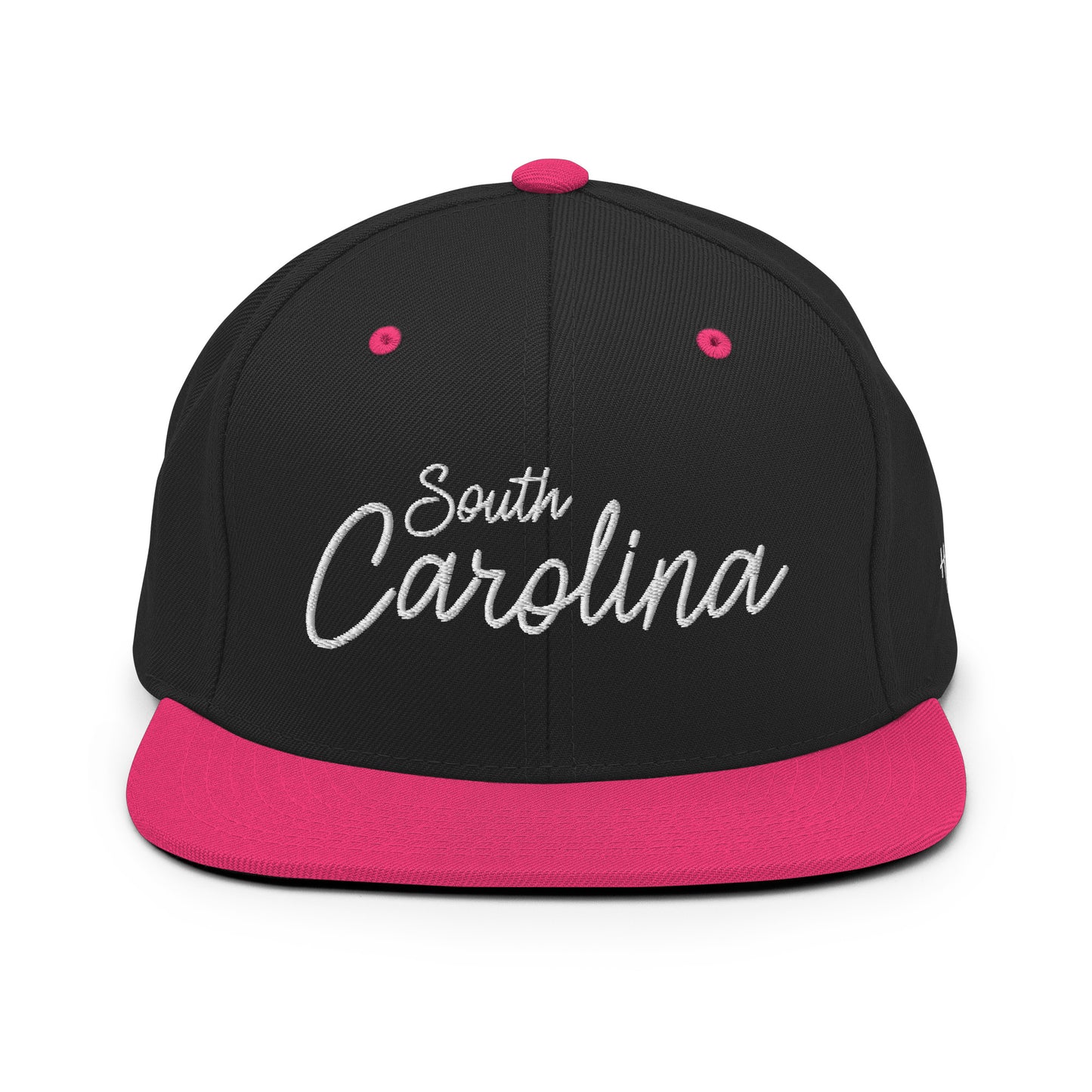 South Carolina Retro Script 6 Panel Snapback Hat