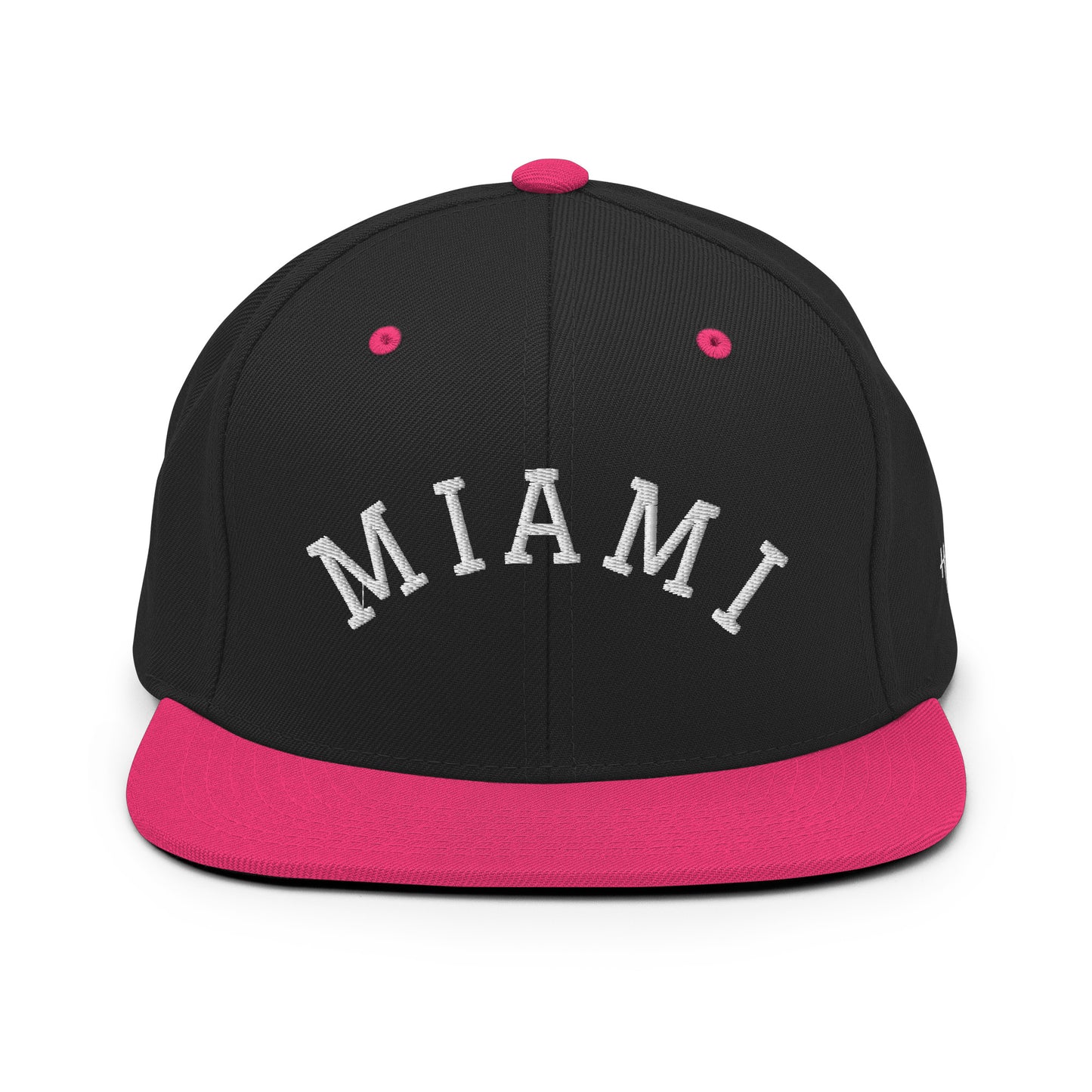 Miami Arch 6 Panel Snapback Hat