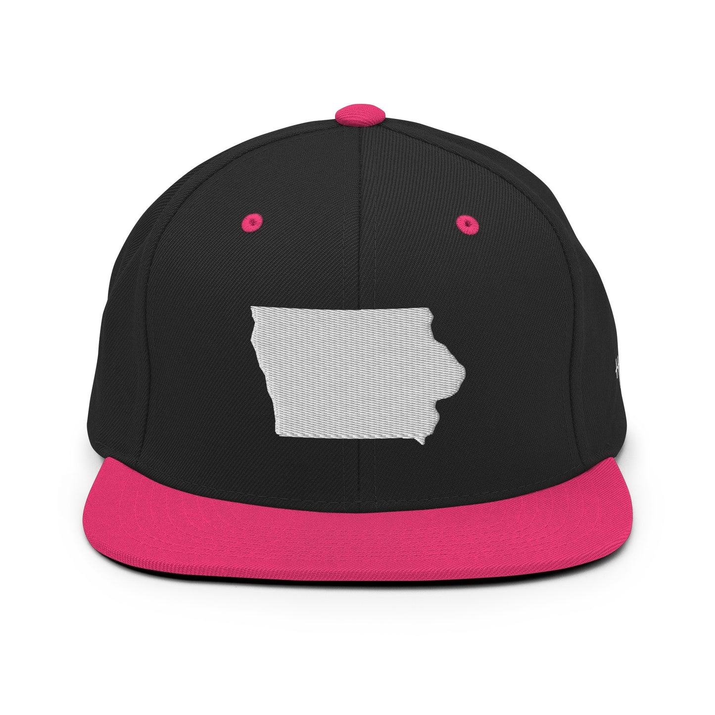 Iowa State Silhouette 6 Panel Snapback Hat