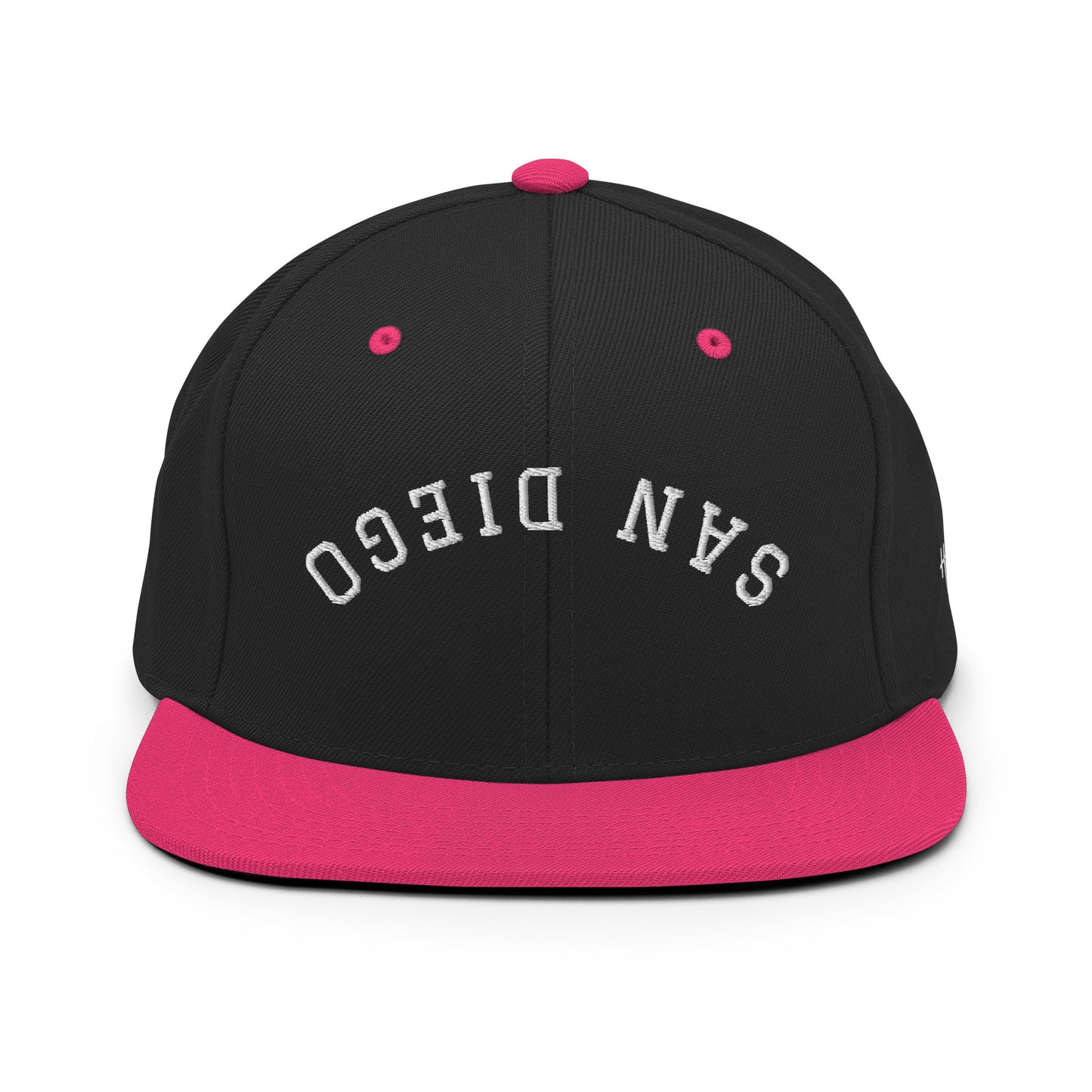 San Diego Upside Down Arch 6 Panel Snapback Hat