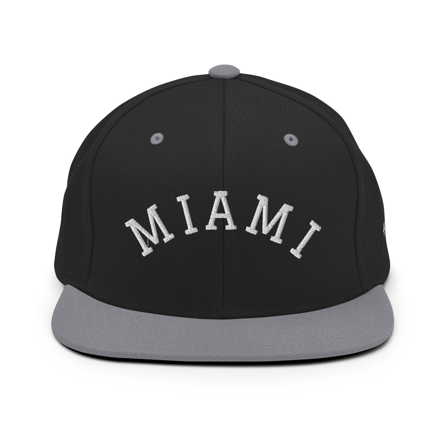 Miami Arch 6 Panel Snapback Hat
