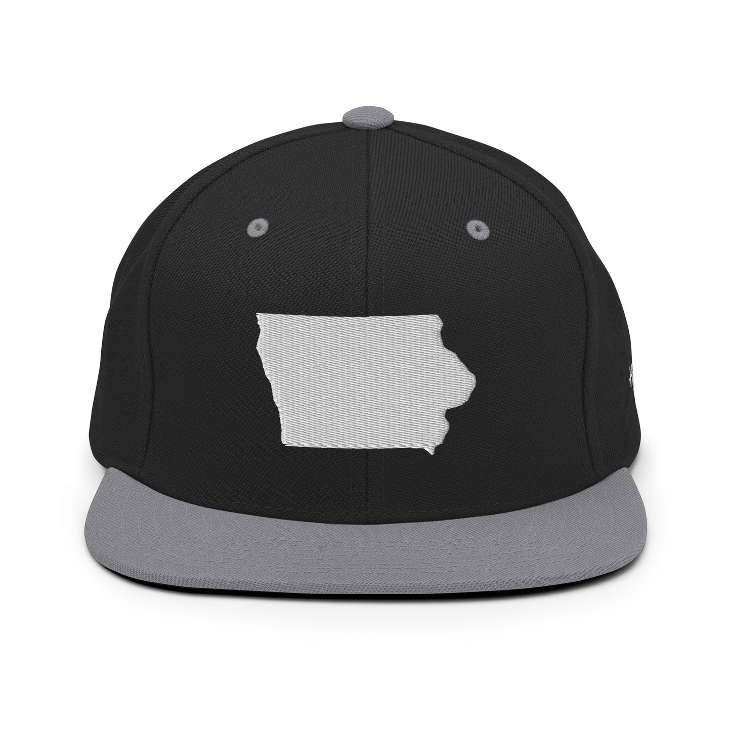 Iowa State Silhouette 6 Panel Snapback Hat
