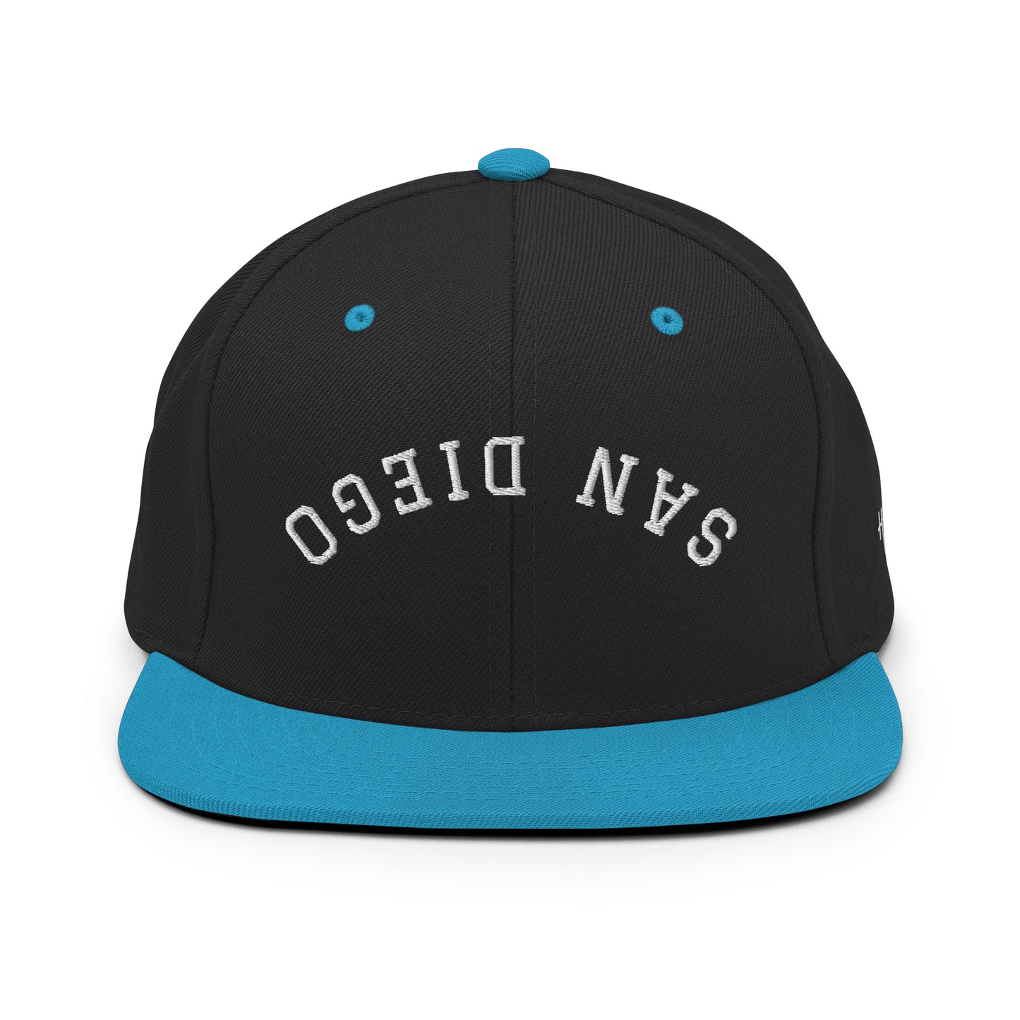 San Diego Upside Down Arch 6 Panel Snapback Hat