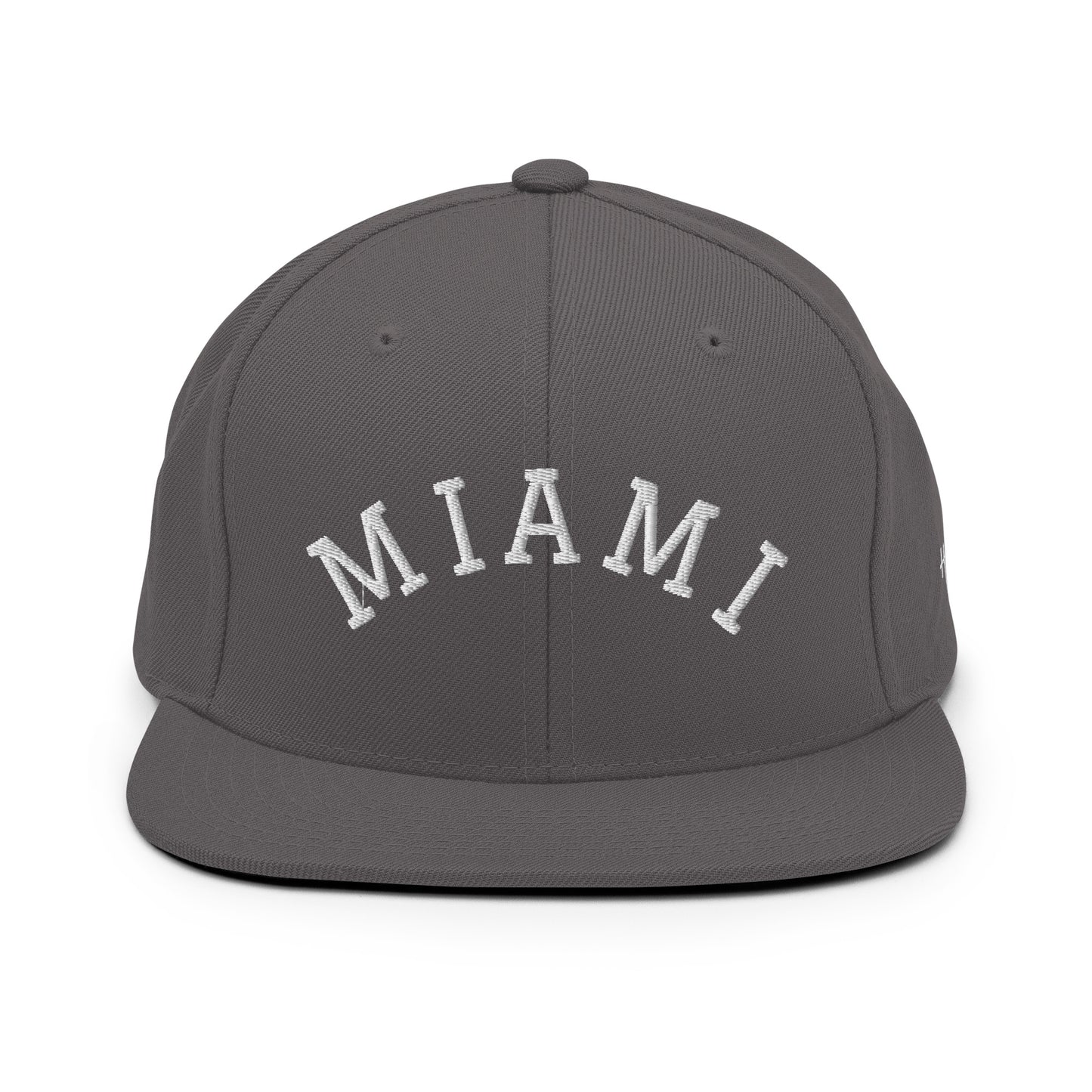 Miami Arch 6 Panel Snapback Hat