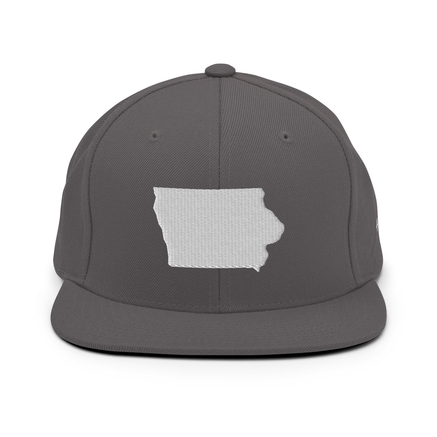 Iowa State Silhouette 6 Panel Snapback Hat