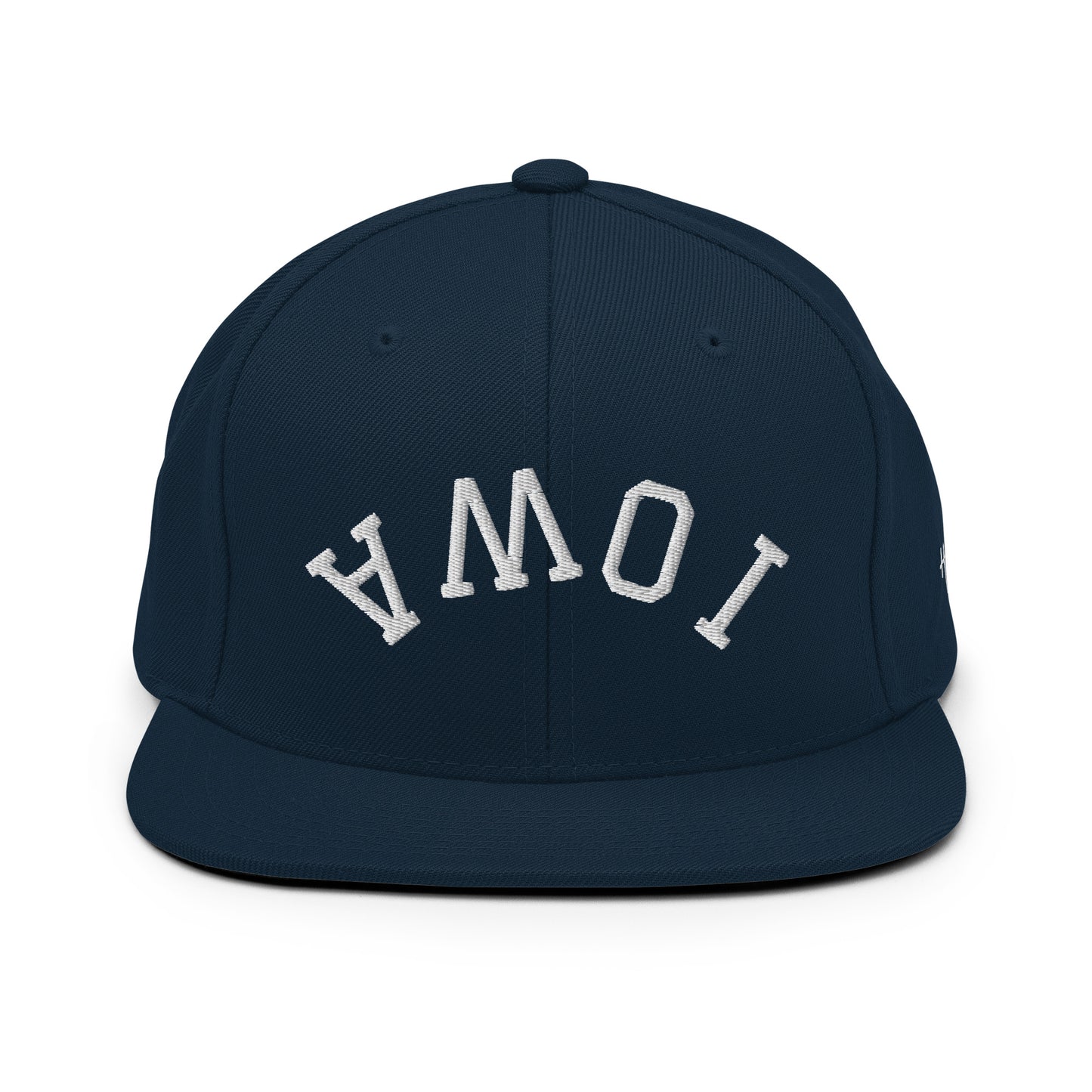 Iowa Upside Down Arch 6 Panel Snapback Hat