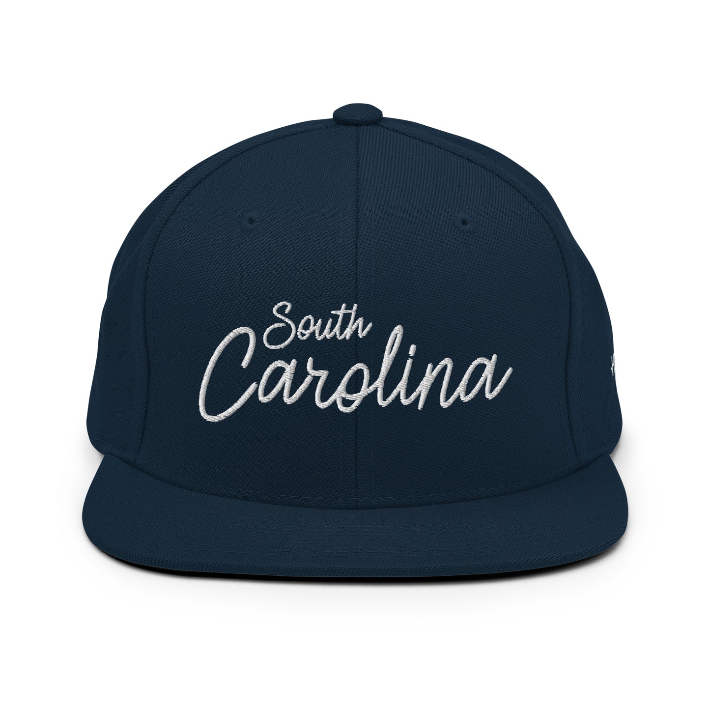 South Carolina Retro Script 6 Panel Snapback Hat