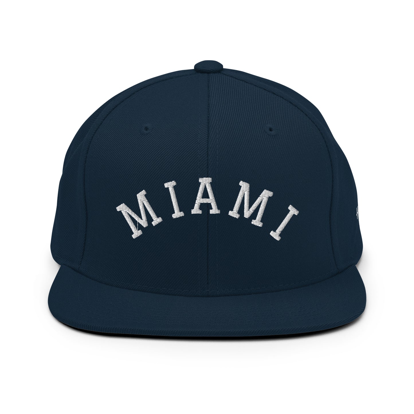 Miami Arch 6 Panel Snapback Hat