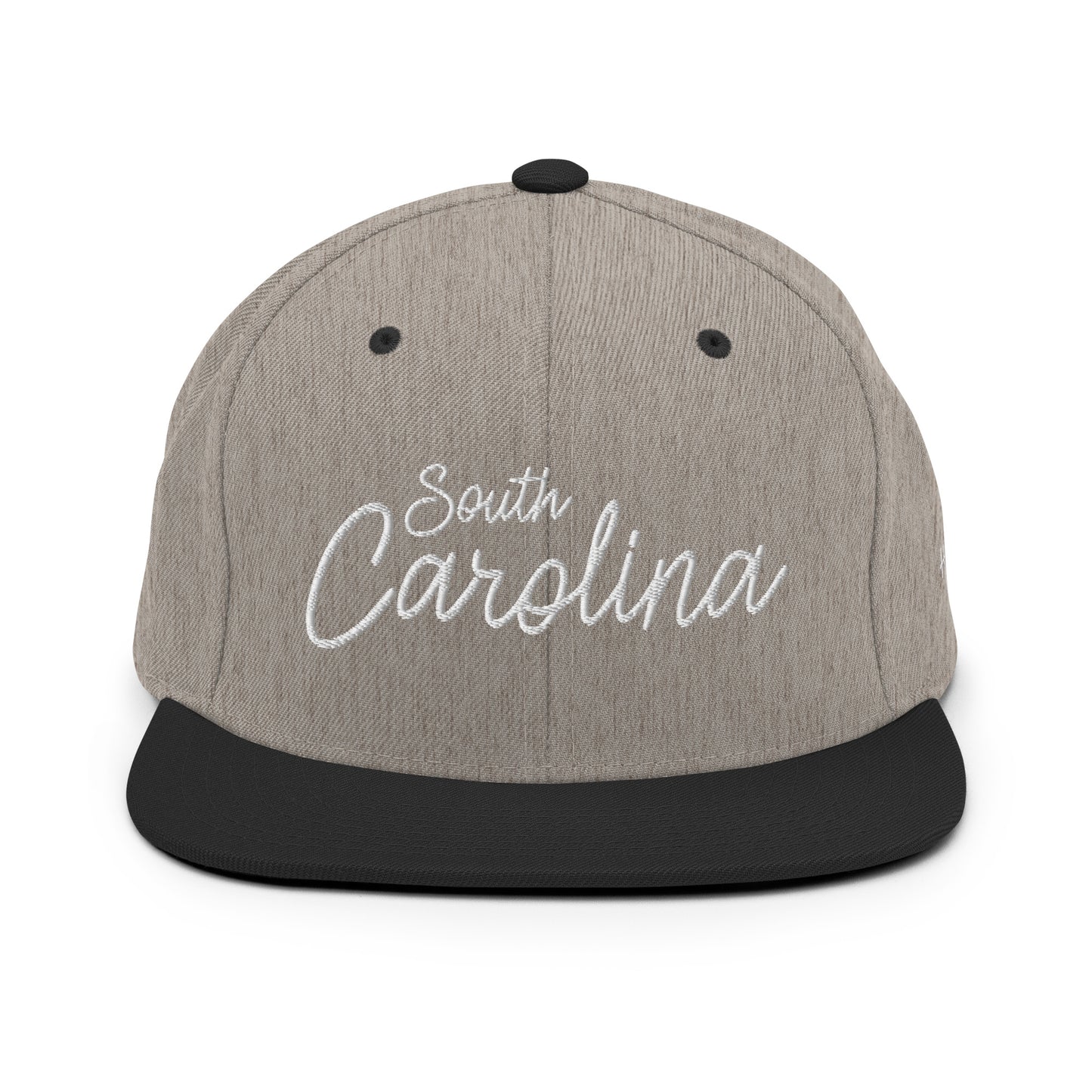 South Carolina Retro Script 6 Panel Snapback Hat