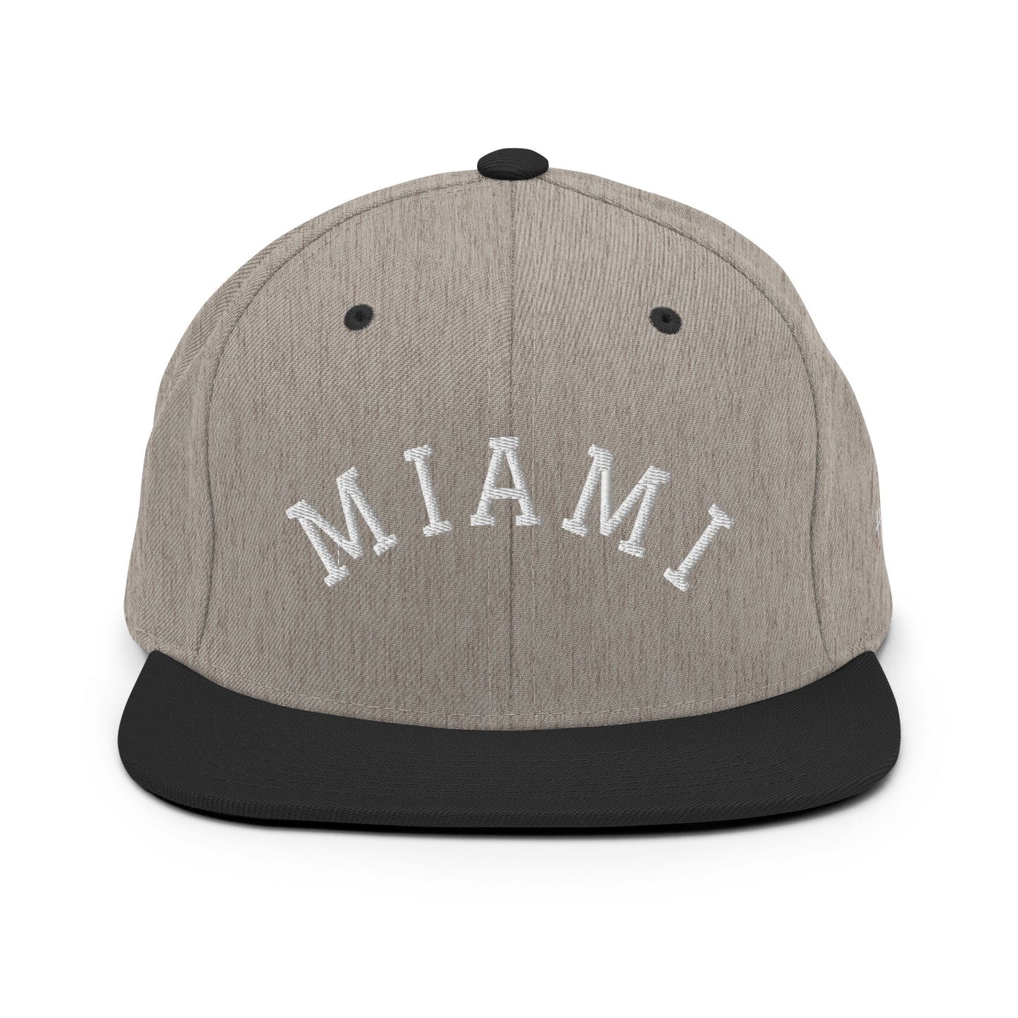 Miami Arch 6 Panel Snapback Hat
