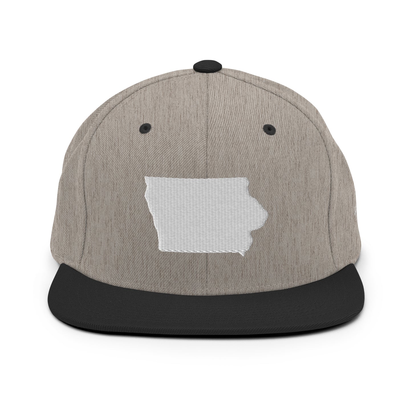 Iowa State Silhouette 6 Panel Snapback Hat
