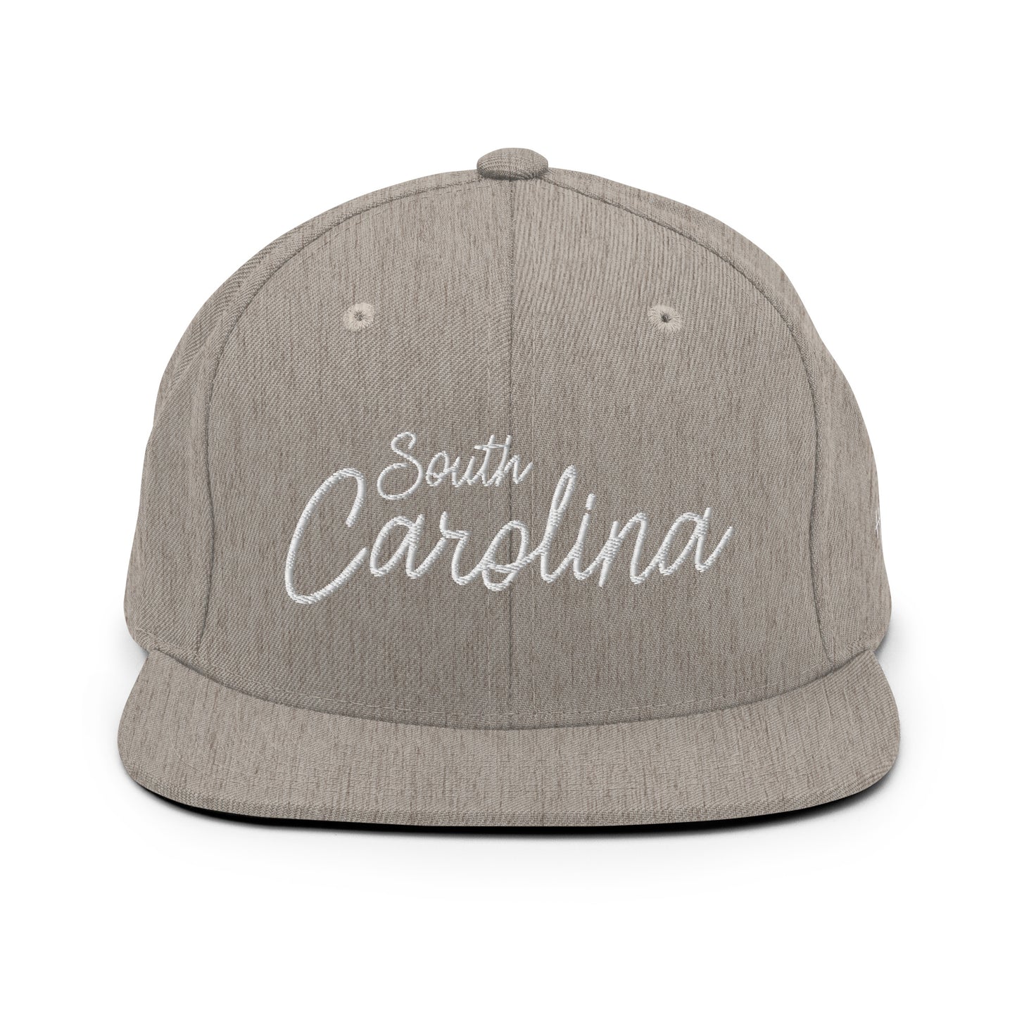 South Carolina Retro Script 6 Panel Snapback Hat