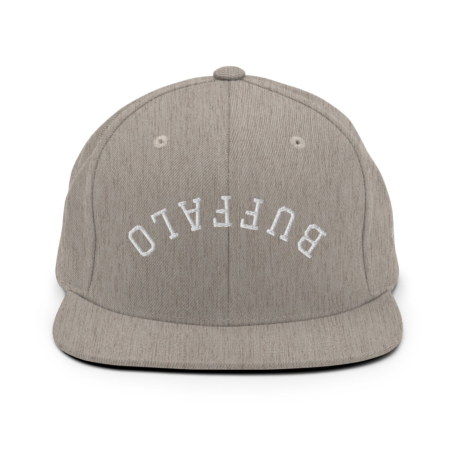 Buffalo Upside Down Arch 6 Panel Snapback Hat