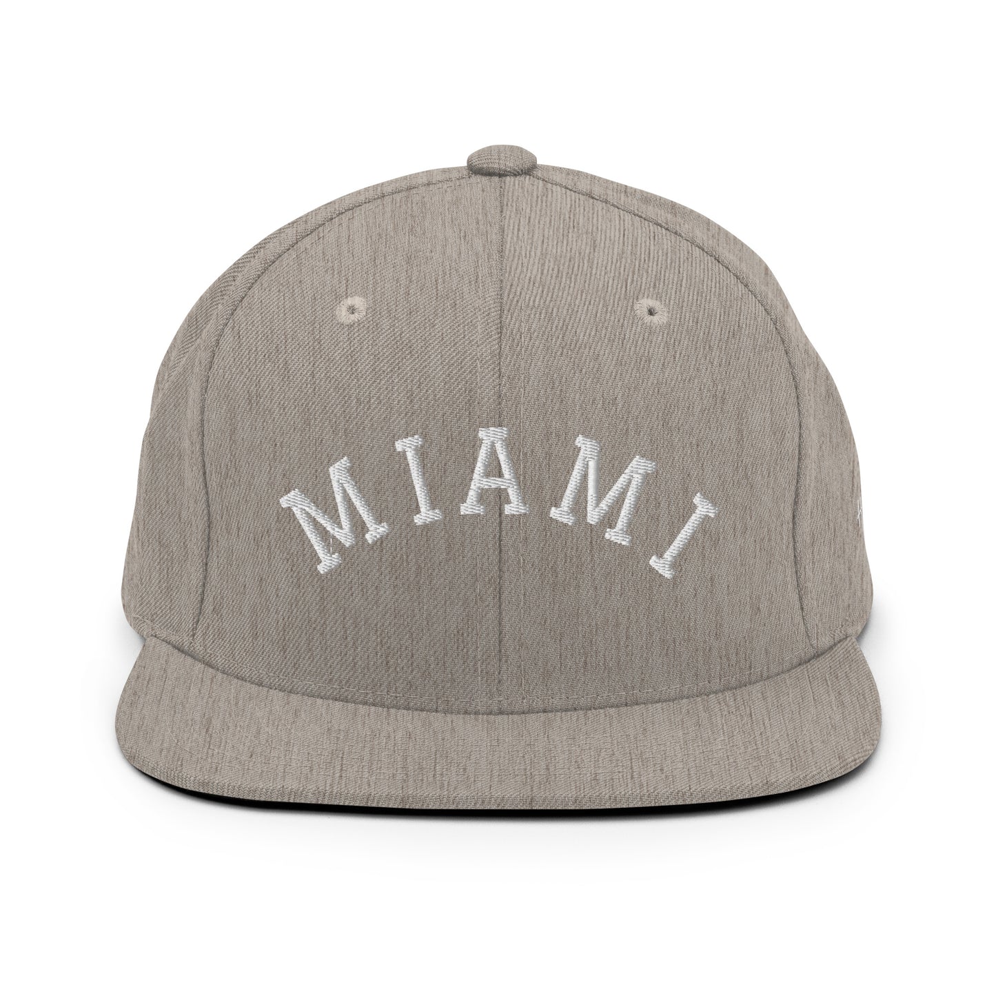 Miami Arch 6 Panel Snapback Hat
