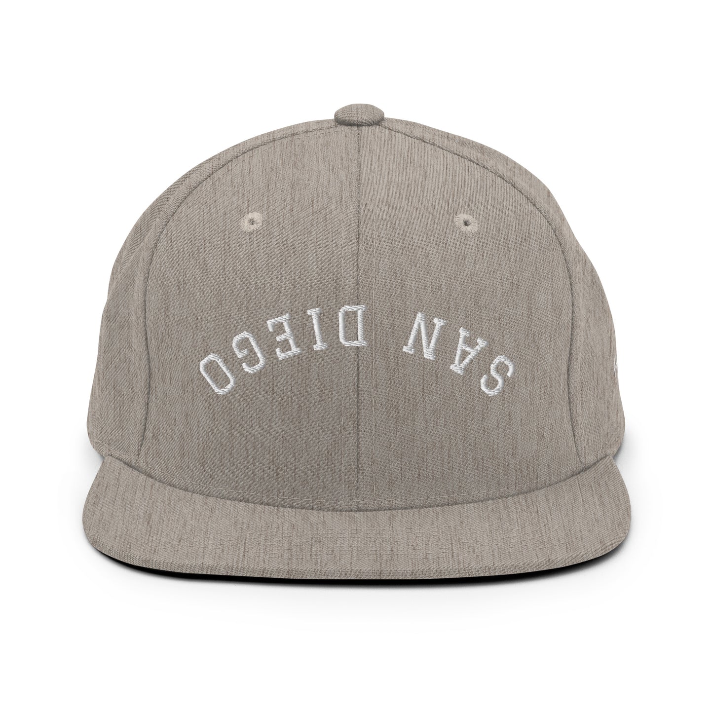 San Diego Upside Down Arch 6 Panel Snapback Hat