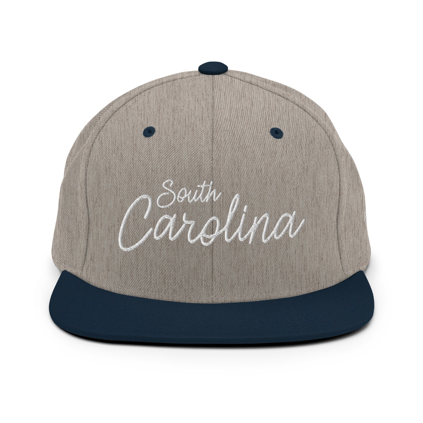 South Carolina Retro Script 6 Panel Snapback Hat