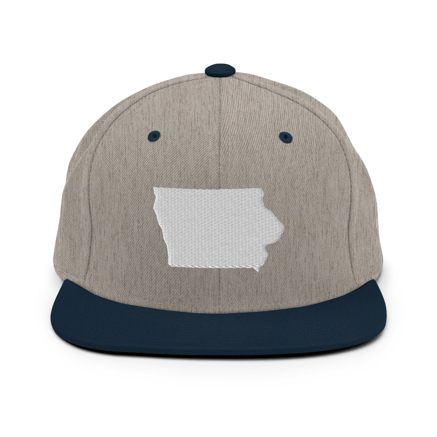 Iowa State Silhouette 6 Panel Snapback Hat