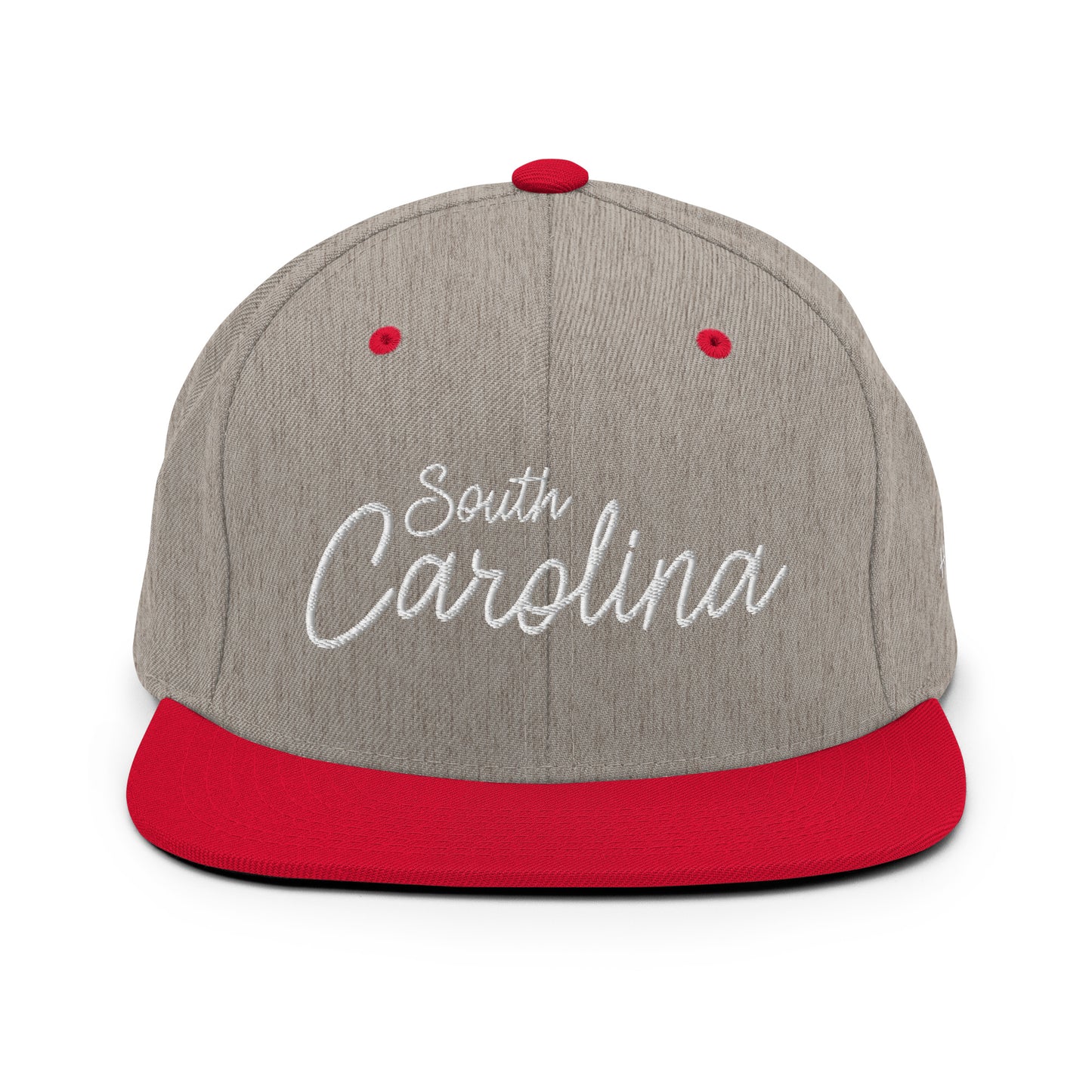 South Carolina Retro Script 6 Panel Snapback Hat