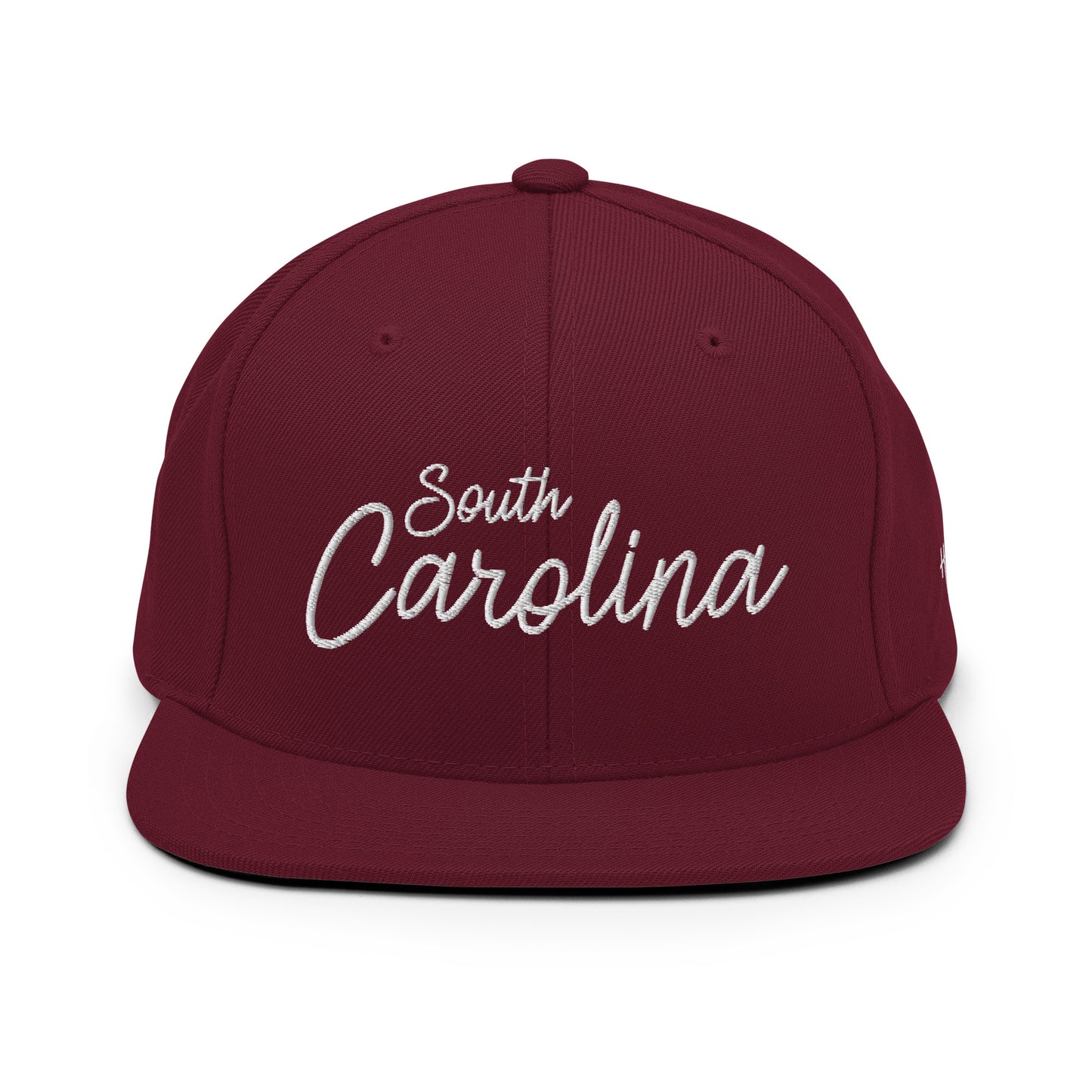 South Carolina Retro Script 6 Panel Snapback Hat
