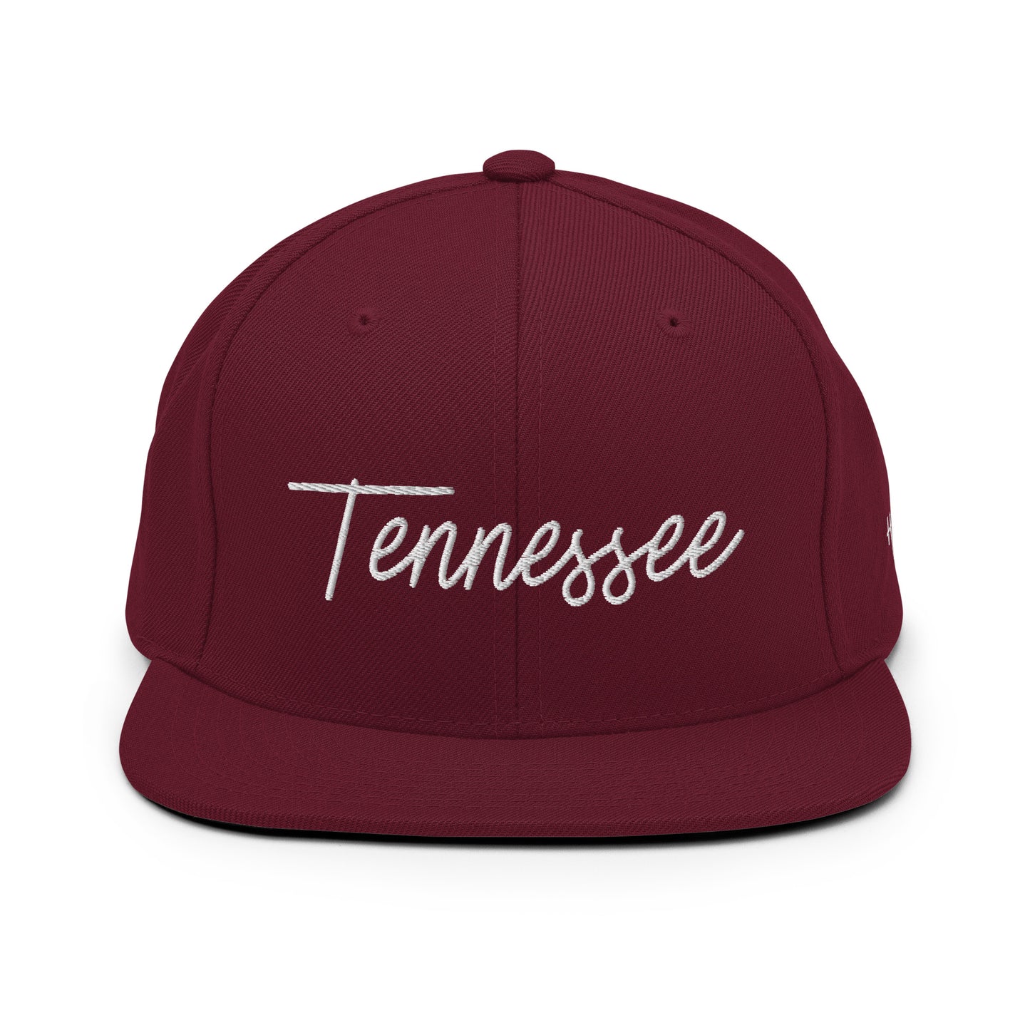 Tennessee Retro Script 6 Panel Snapback Hat