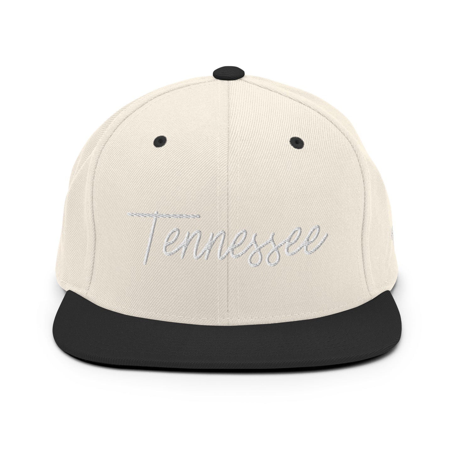 Tennessee Retro Script 6 Panel Snapback Hat