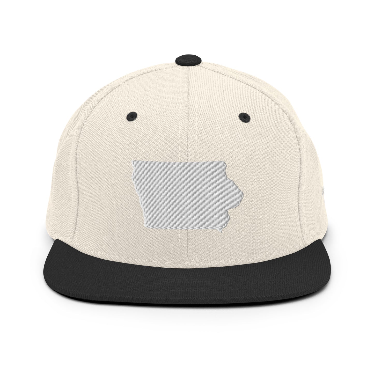Iowa State Silhouette 6 Panel Snapback Hat