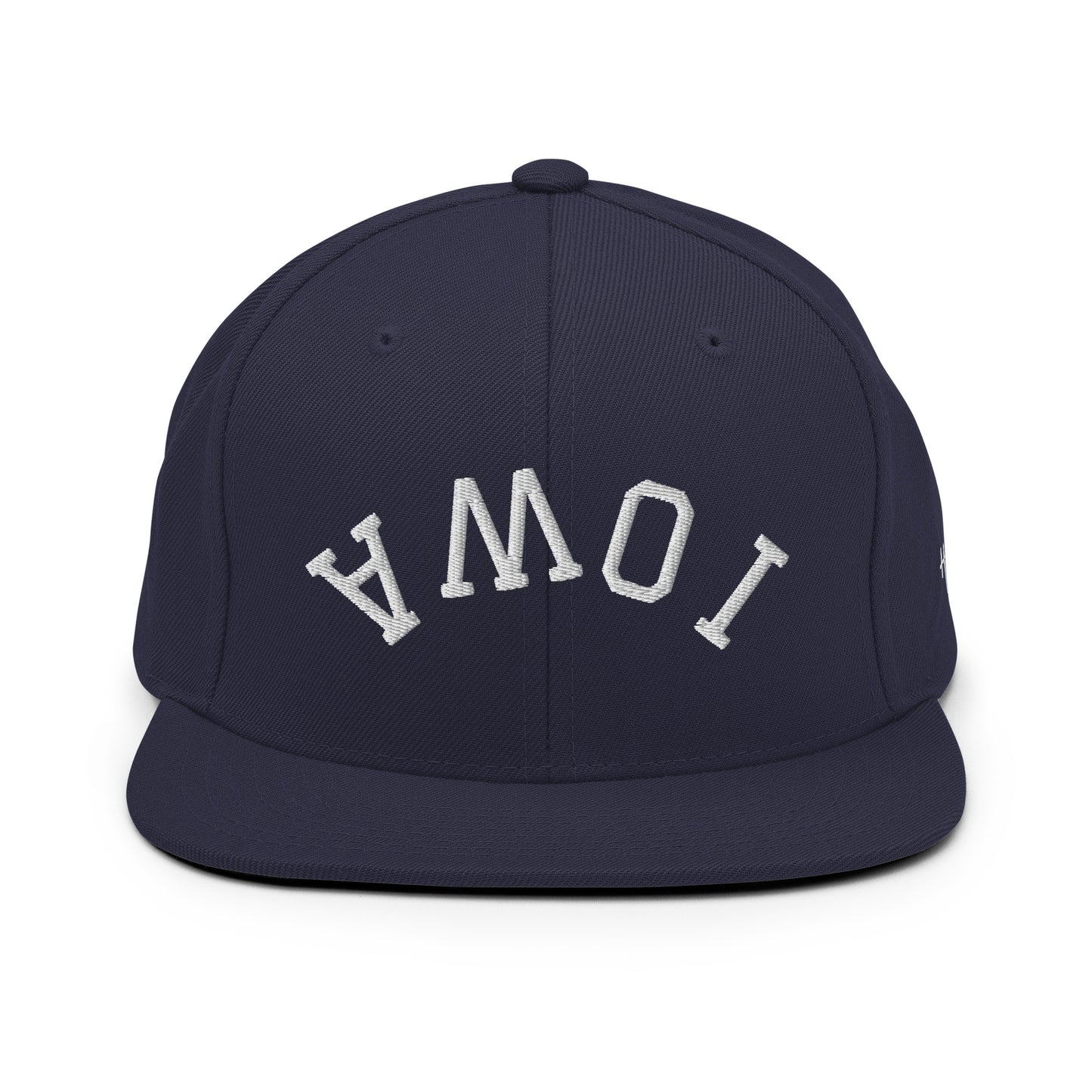 Iowa Upside Down Arch 6 Panel Snapback Hat