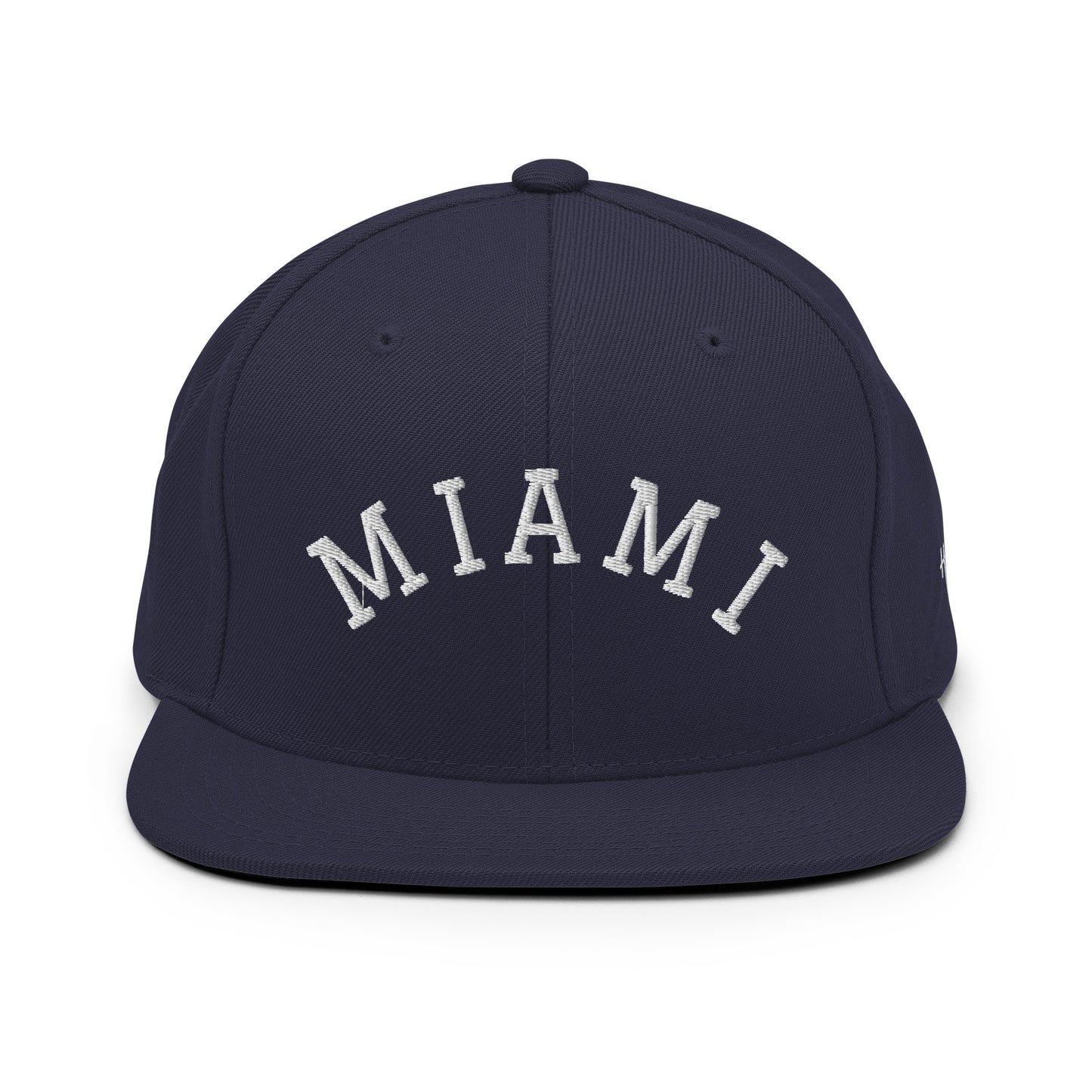 Miami Arch 6 Panel Snapback Hat