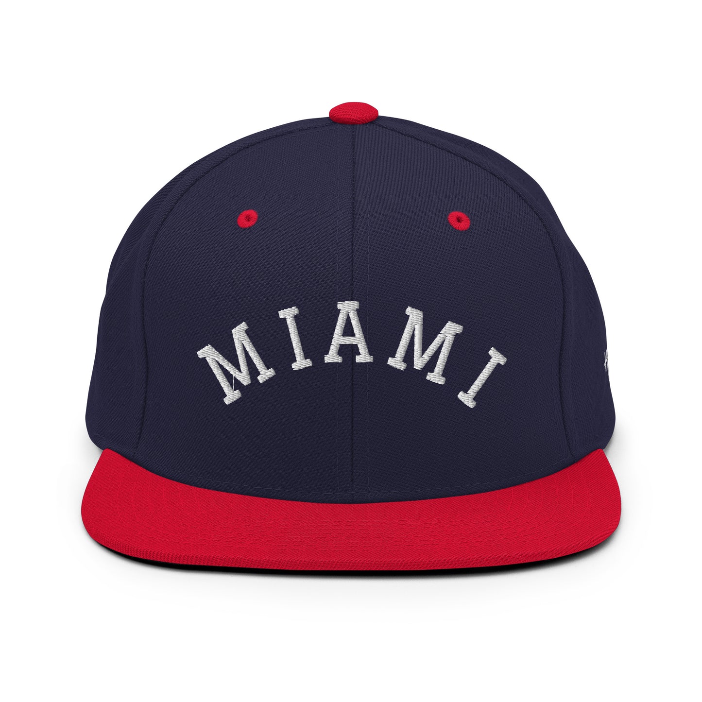 Miami Arch 6 Panel Snapback Hat