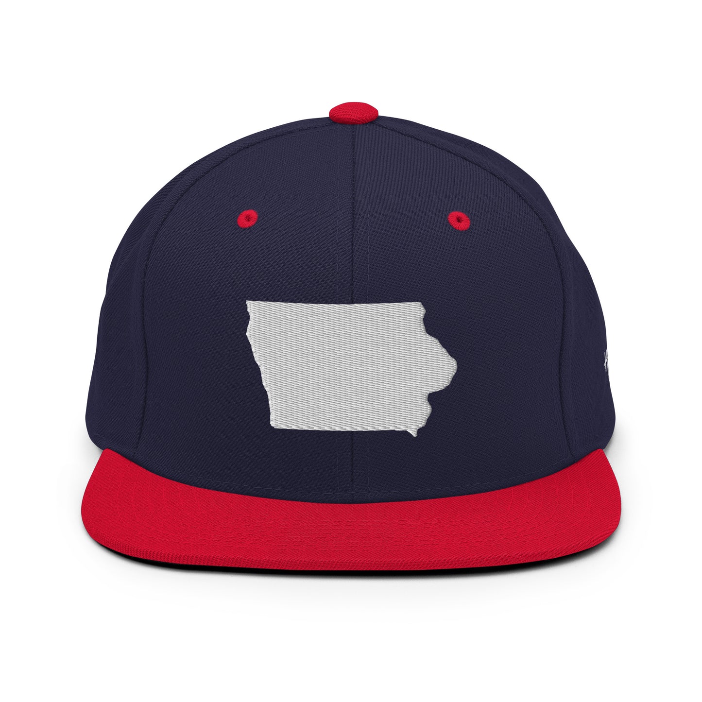 Iowa State Silhouette 6 Panel Snapback Hat