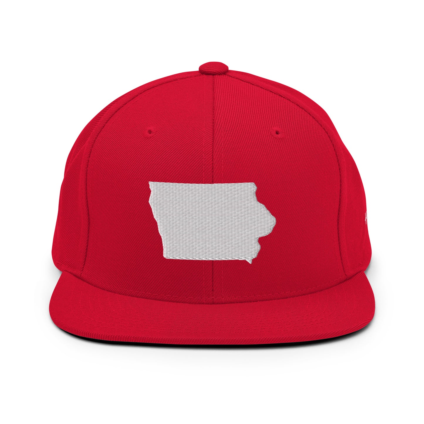 Iowa State Silhouette 6 Panel Snapback Hat
