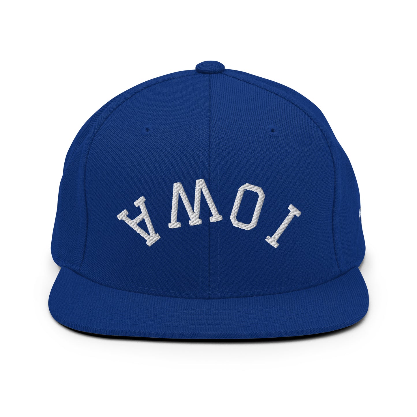 Iowa Upside Down Arch 6 Panel Snapback Hat