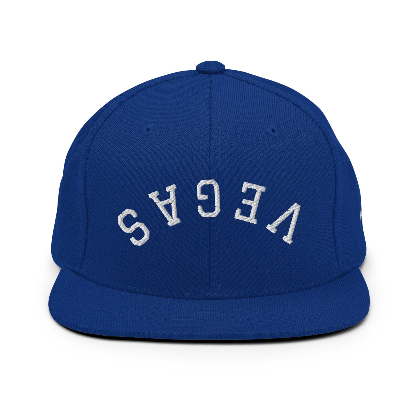 Las Vegas Upside Down Arch 6 Panel Snapback Hat