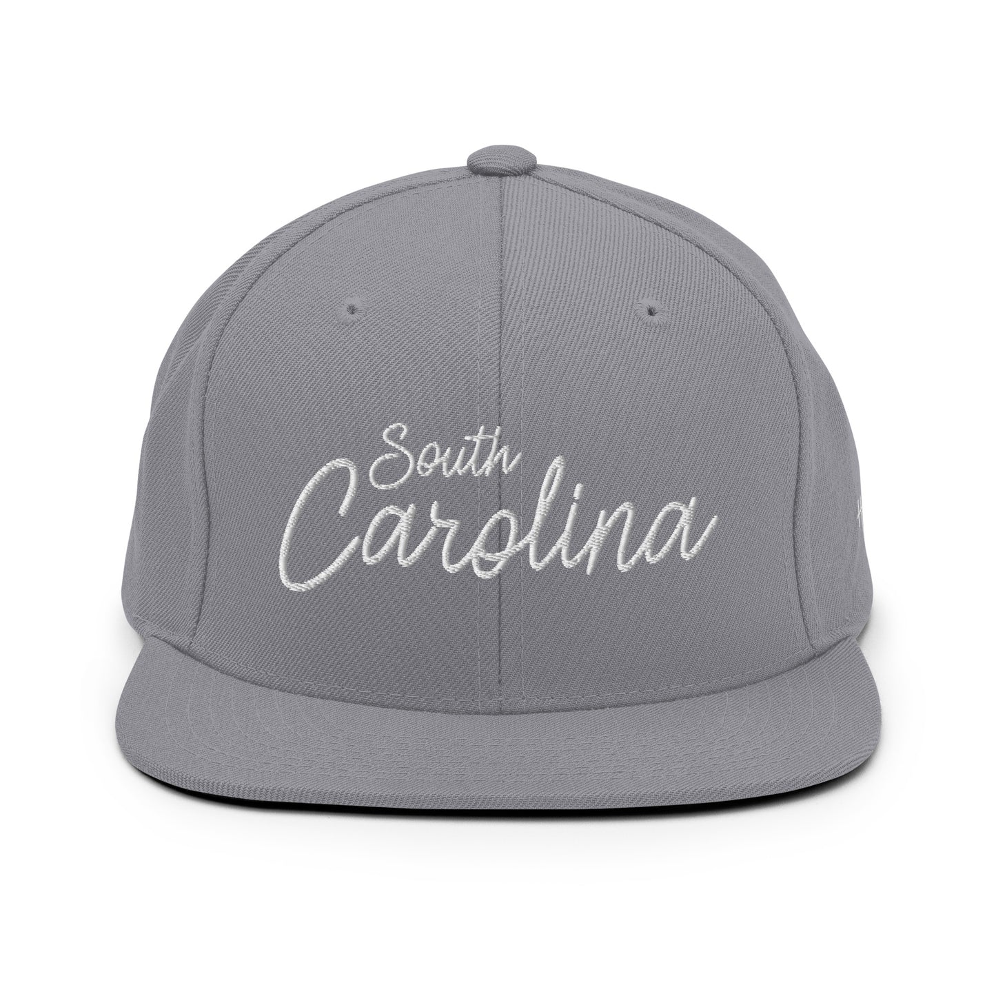 South Carolina Retro Script 6 Panel Snapback Hat