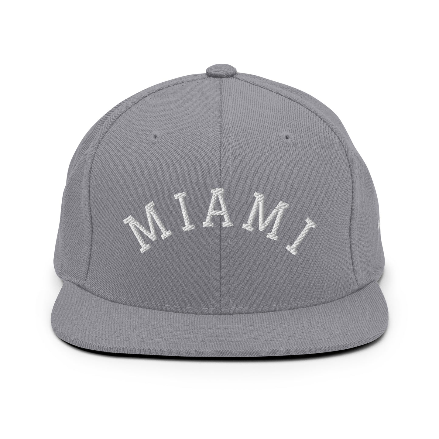 Miami Arch 6 Panel Snapback Hat