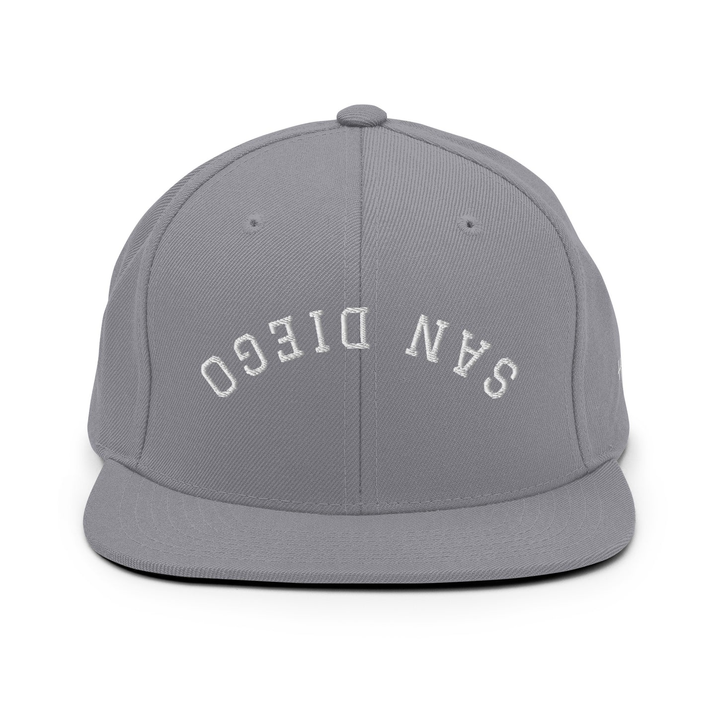 San Diego Upside Down Arch 6 Panel Snapback Hat