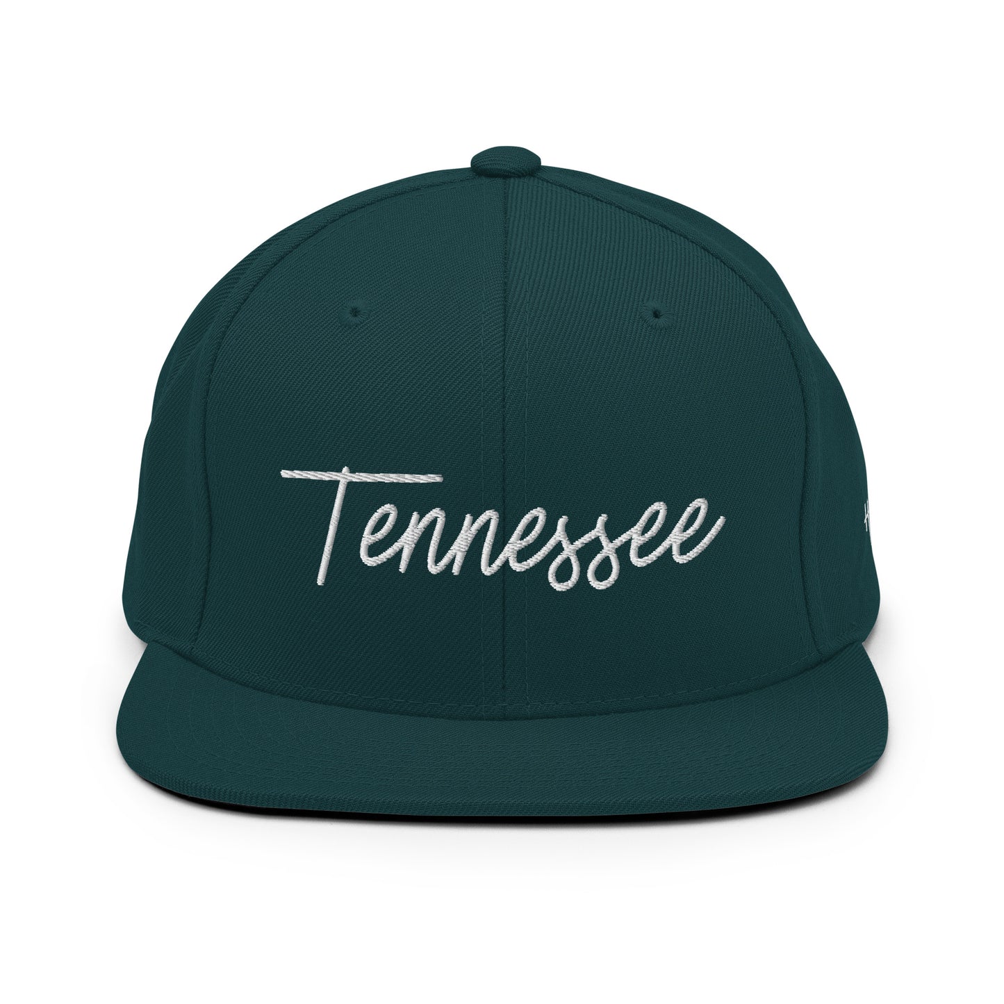 Tennessee Retro Script 6 Panel Snapback Hat