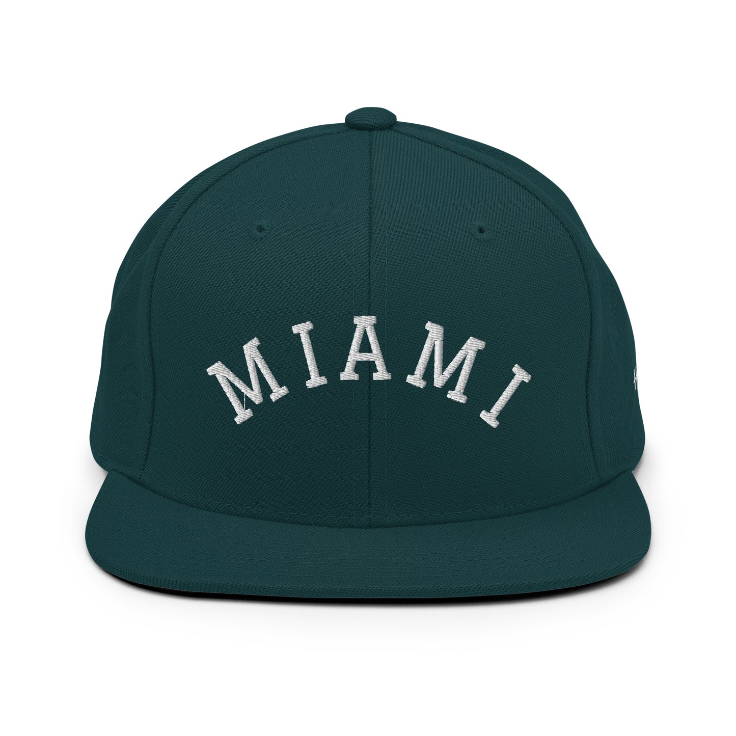 Miami Arch 6 Panel Snapback Hat