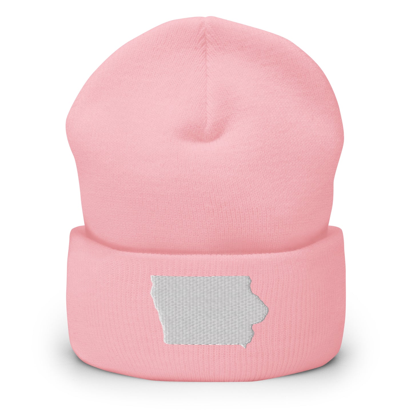 Iowa State Silhouette Cuffed Beanie Hat