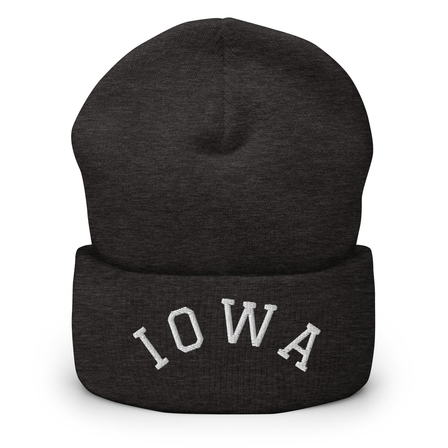 Iowa Arch Cuffed Beanie Hat